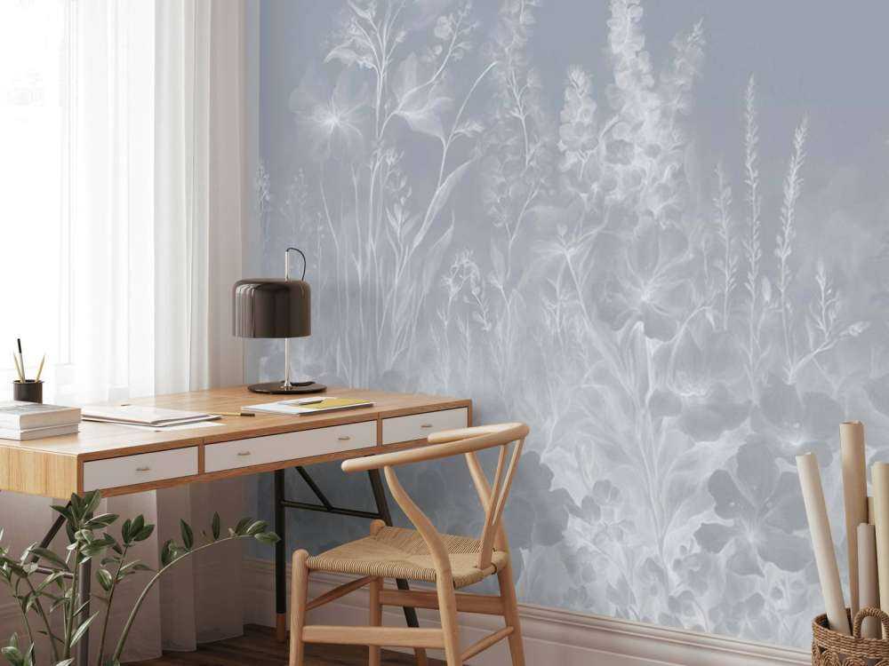 Giardino inglese tenero - grigio