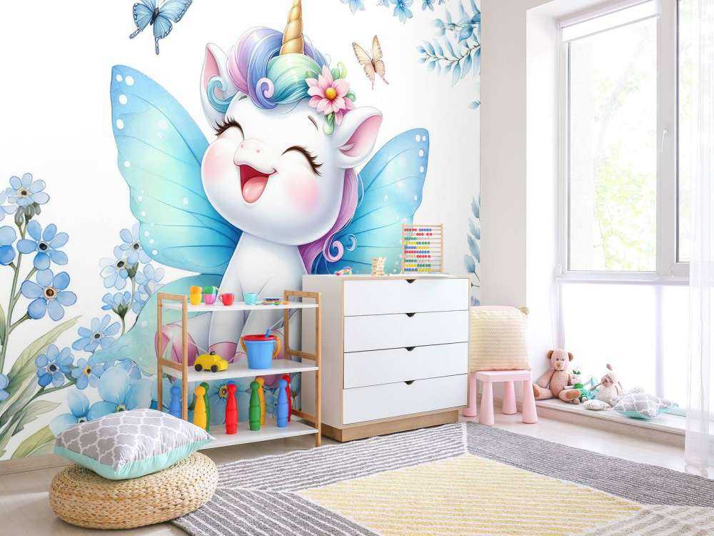 Fee Felici Unicorno e Fiori