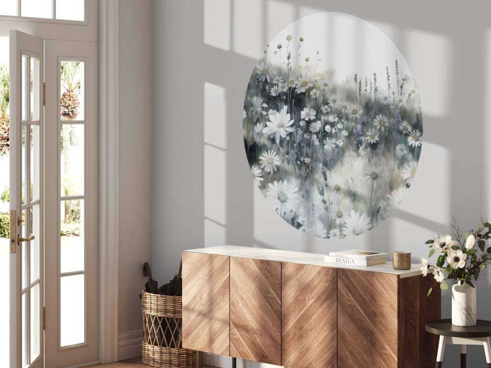 Campo di Margherite Silenziose Verde