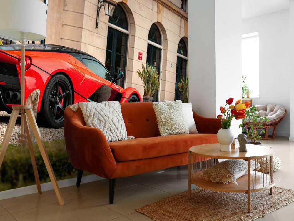 Ferrari laFerrari presso villa di lusso