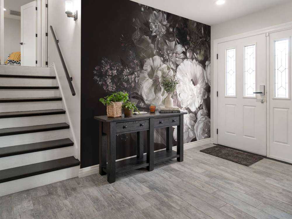 Bouquet con lilla verde