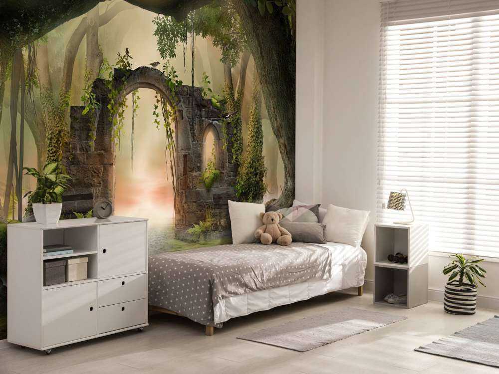 Bosco delle fiabe abbandonato