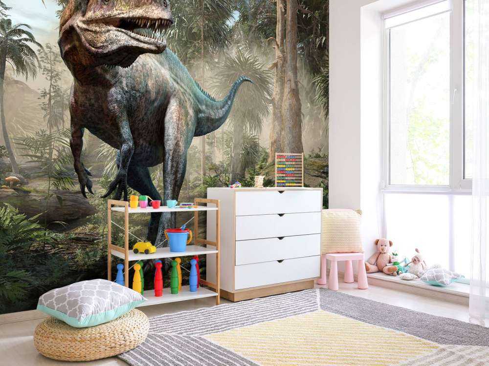 Acrocanthosaurus nella foresta