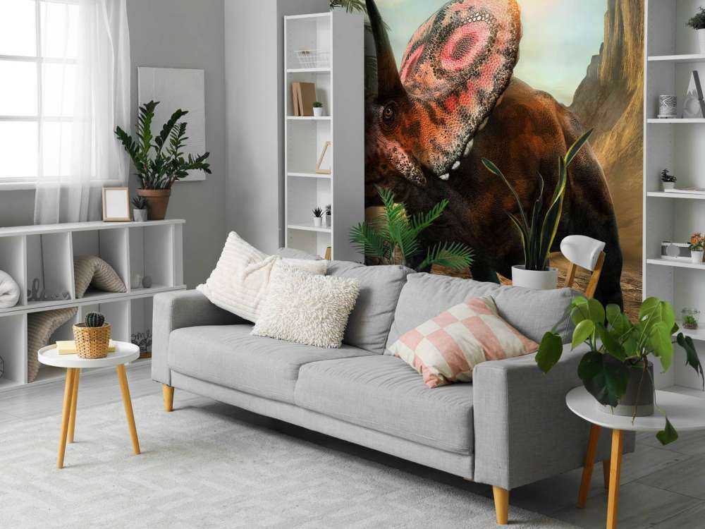 Torosaurus nella foresta