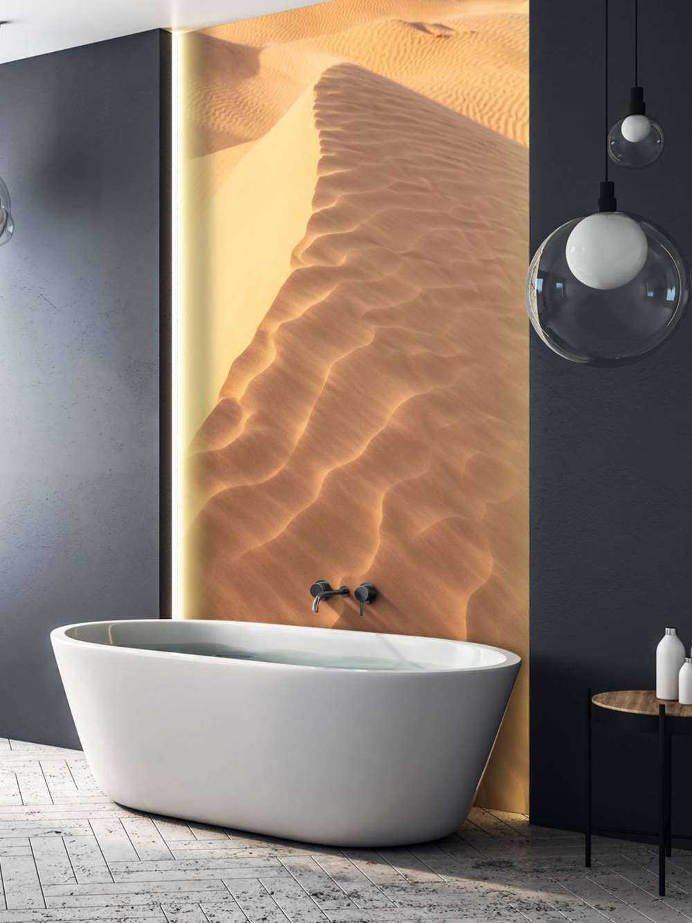 Dune di sabbia dall'alto