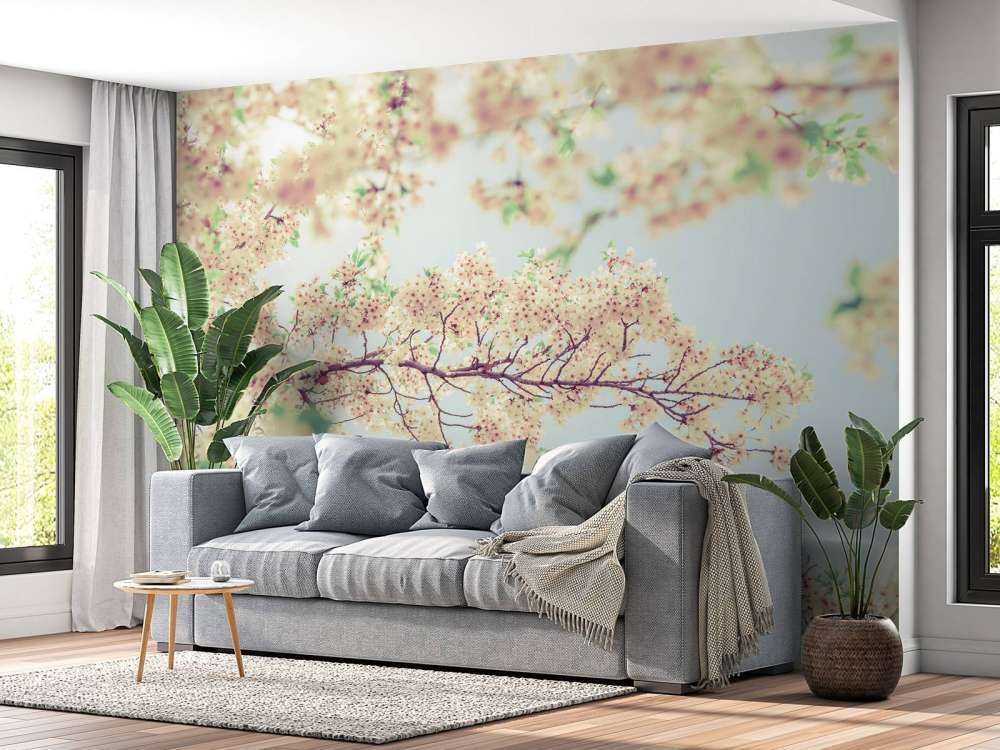 Fiori con aspetto vintage