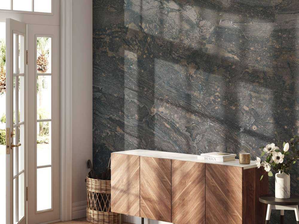 Marmo con tonalità sabbia grigia