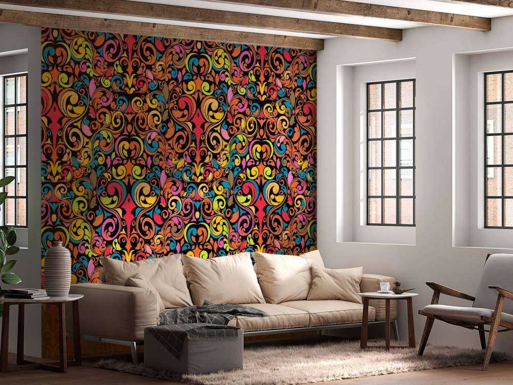 Figure astratte colorate