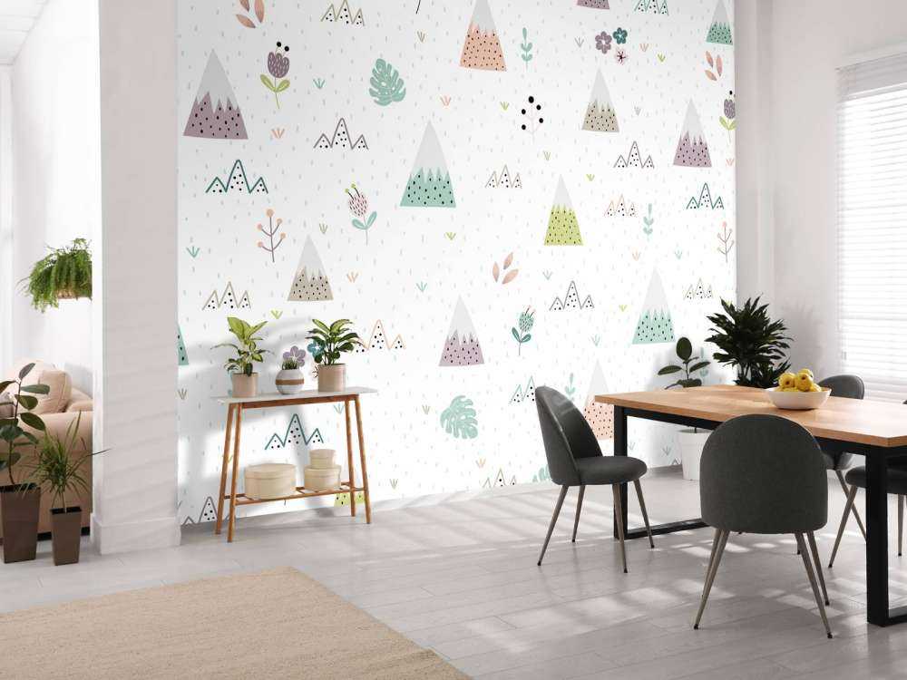 Montagne, piante e fiori