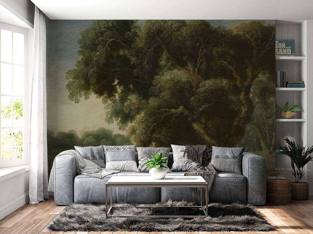 Paesaggio forestale immaginato