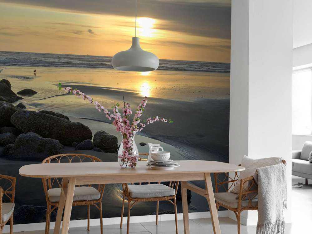 Tramonto in spiaggia