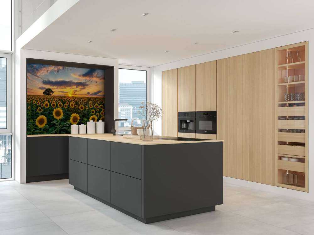 Campo pieno di girasoli