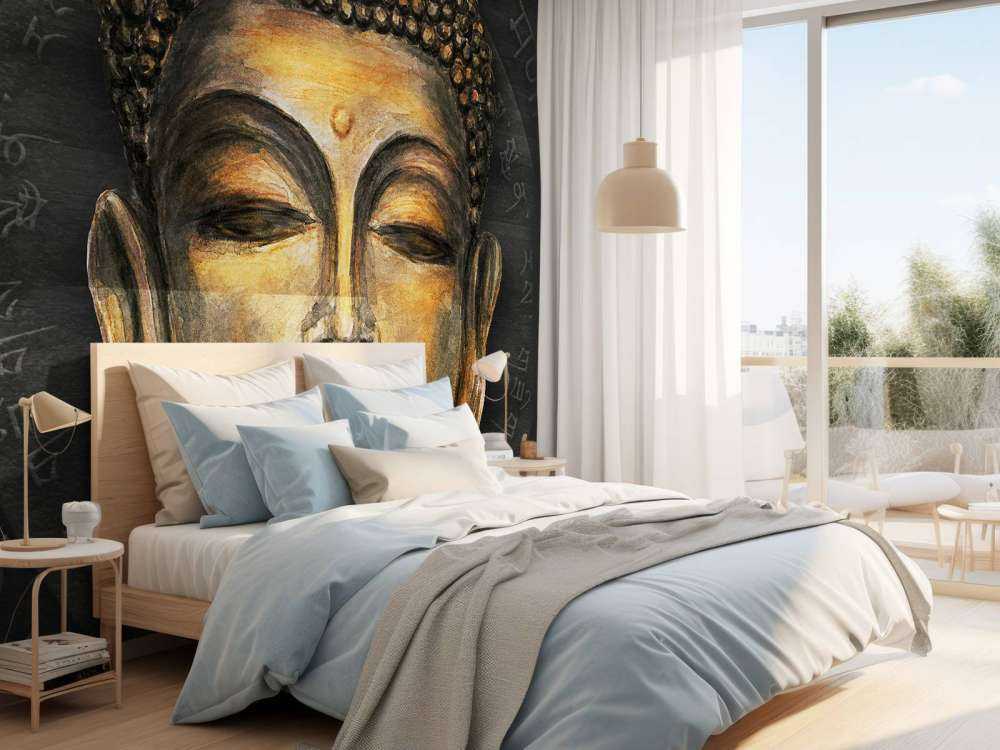 Buddha dipinto