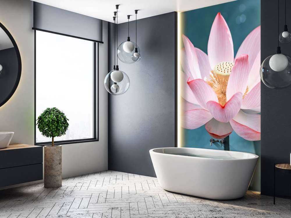 Fiore di loto da vicino