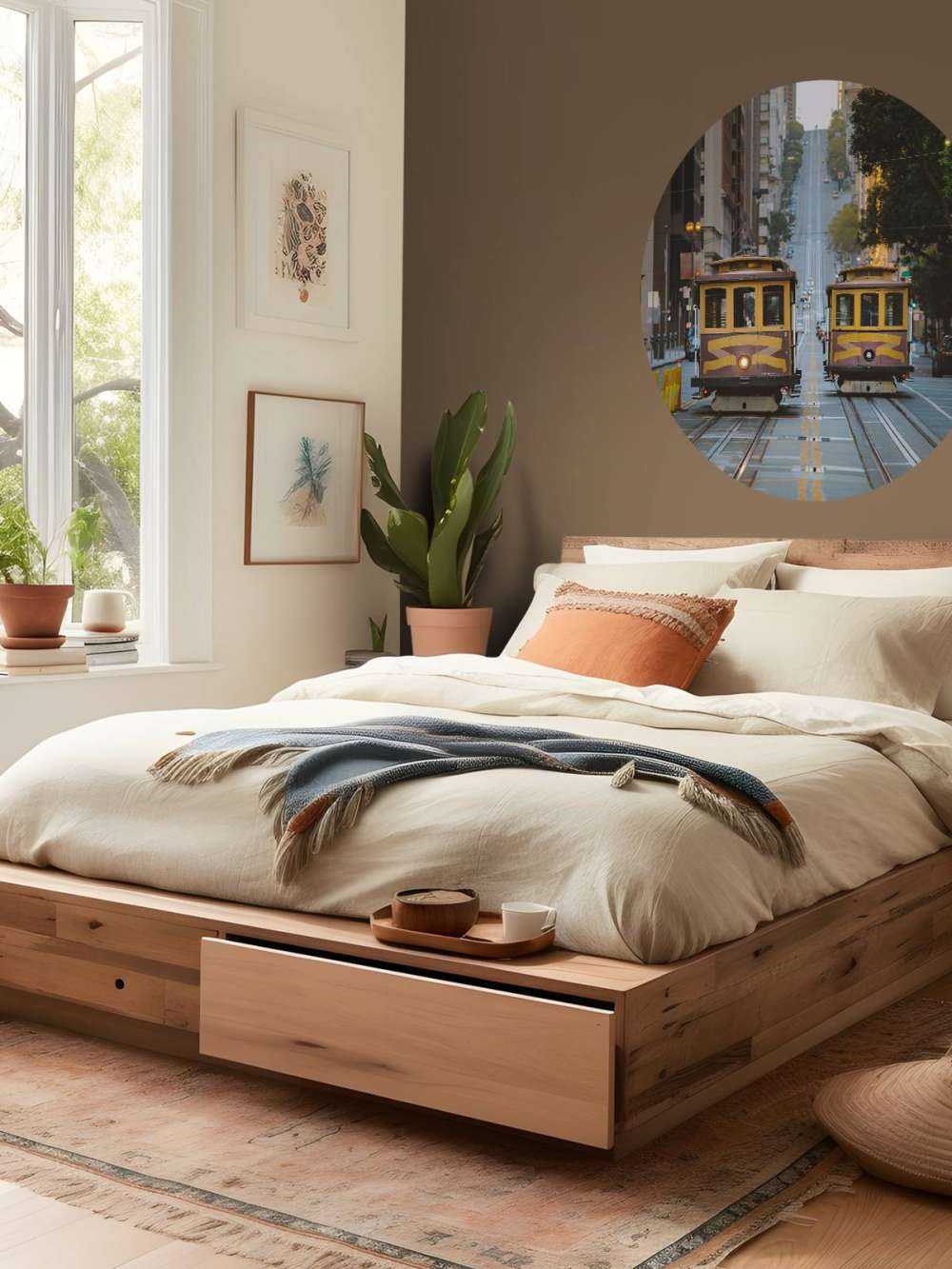 Tram gialli a San Francisco USA