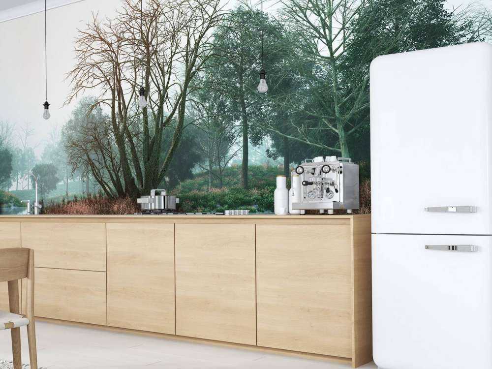 Paesaggio vintage autunnale