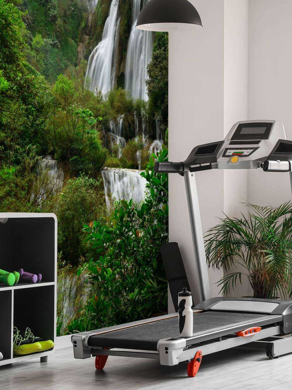 Grande cascata in Thailandia