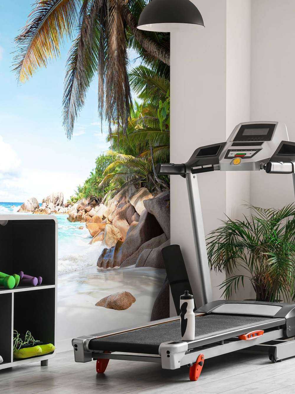 Bella spiaggia di sabbia tropicale