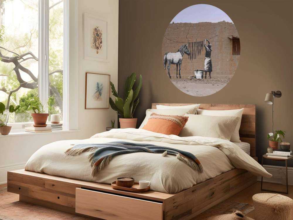 Banksy - Zebra clothes