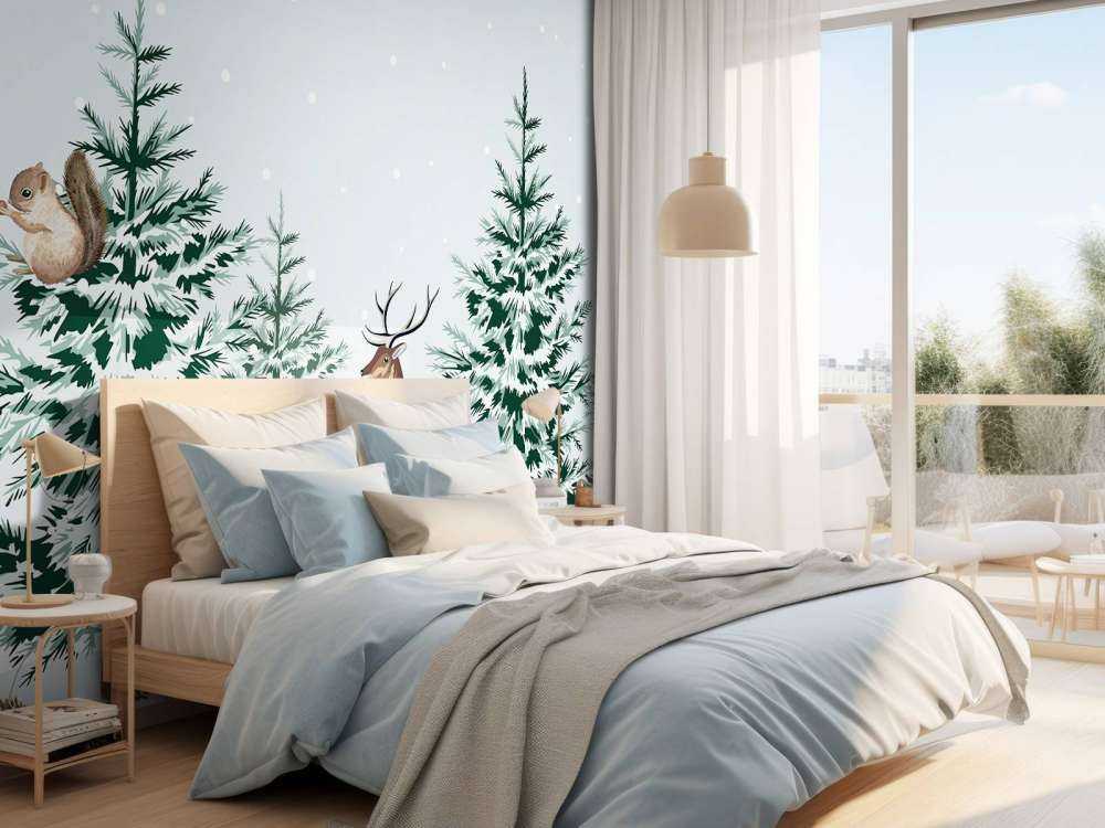 Gioia degli Abitanti della Foresta Invernale