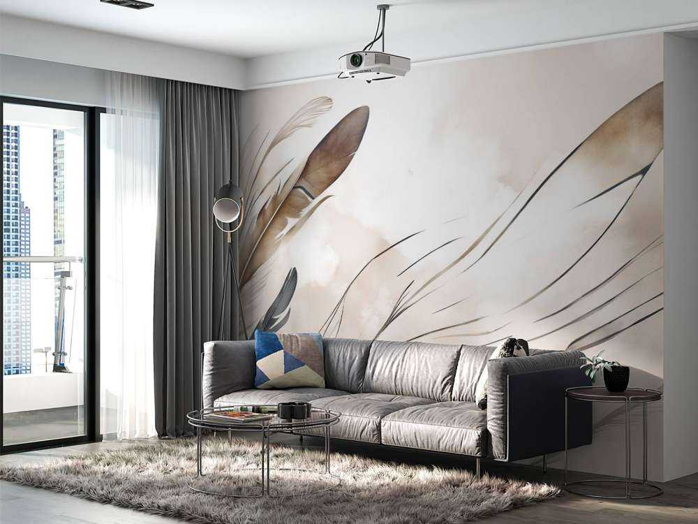 Carta da parati sabbia