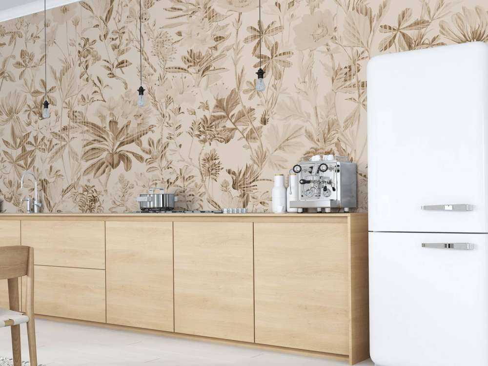 Giardino Gerbarium Sepia Chiaro