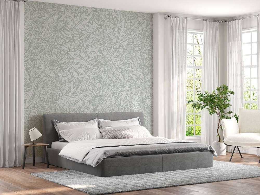 Morris Florals & Leaves - verde salvia