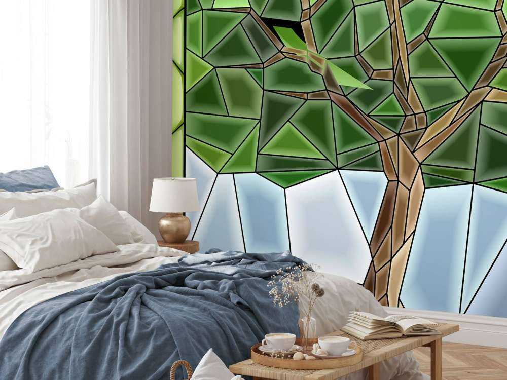 Mosaico di un albero