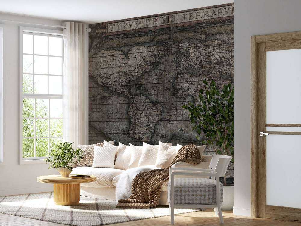 Mappa del mondo latino