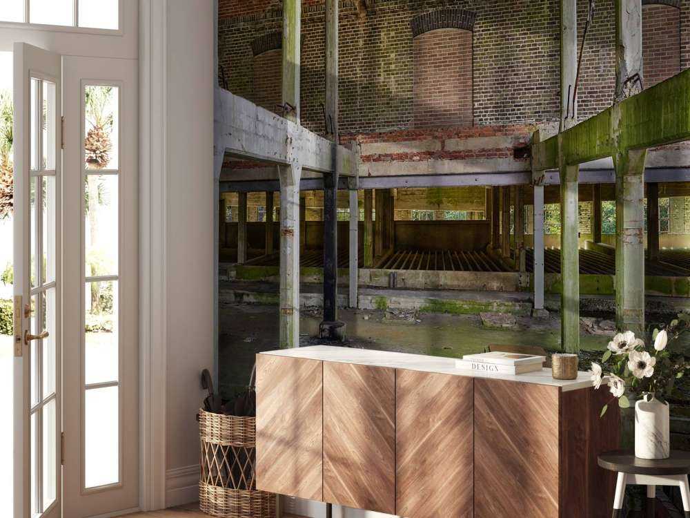 Vecchia fabbrica abbandonata