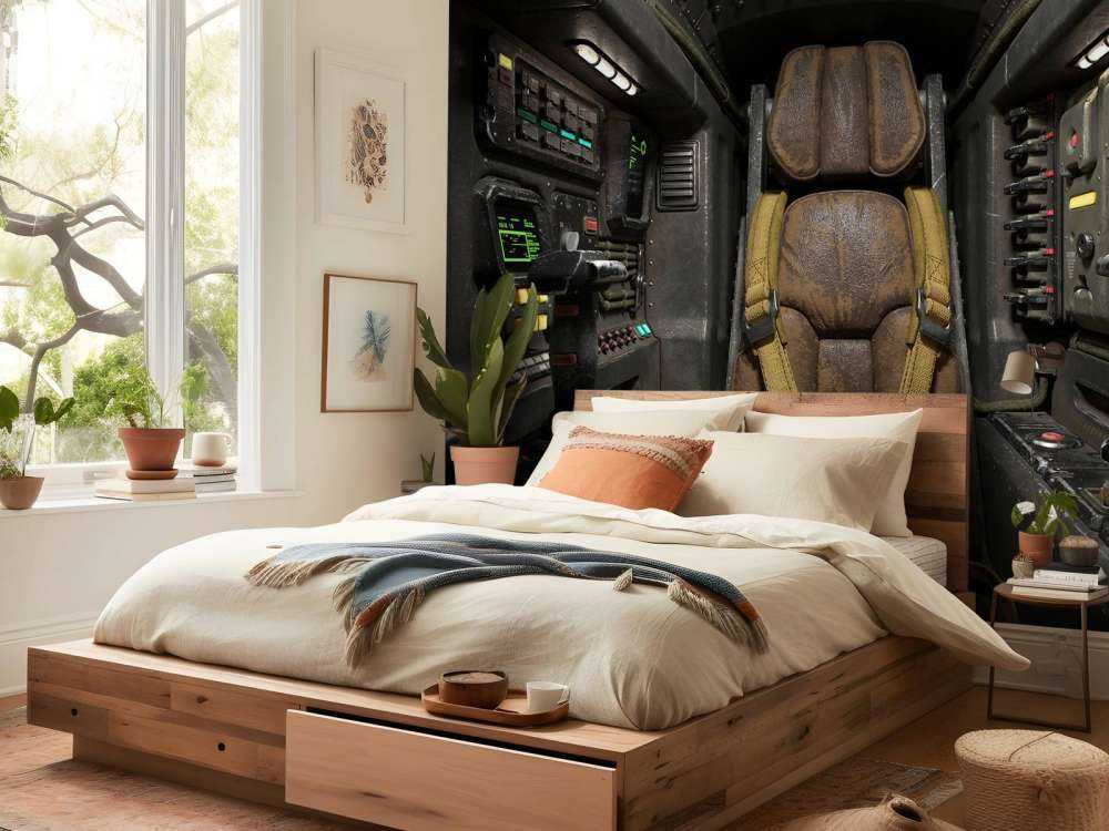 Cabina di pilotaggio dell'astronave