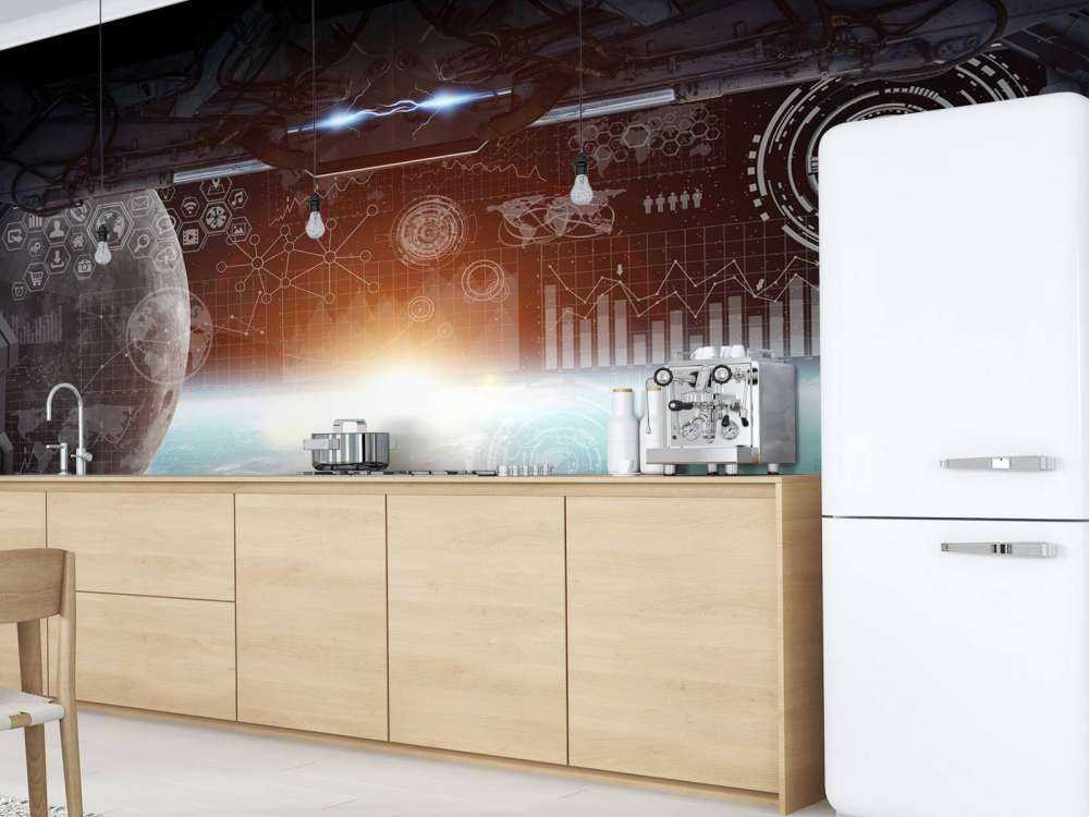 La terra da una stazione spaziale