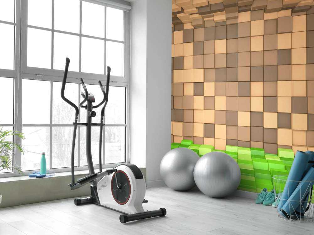 Paesaggio 3D Minecraft