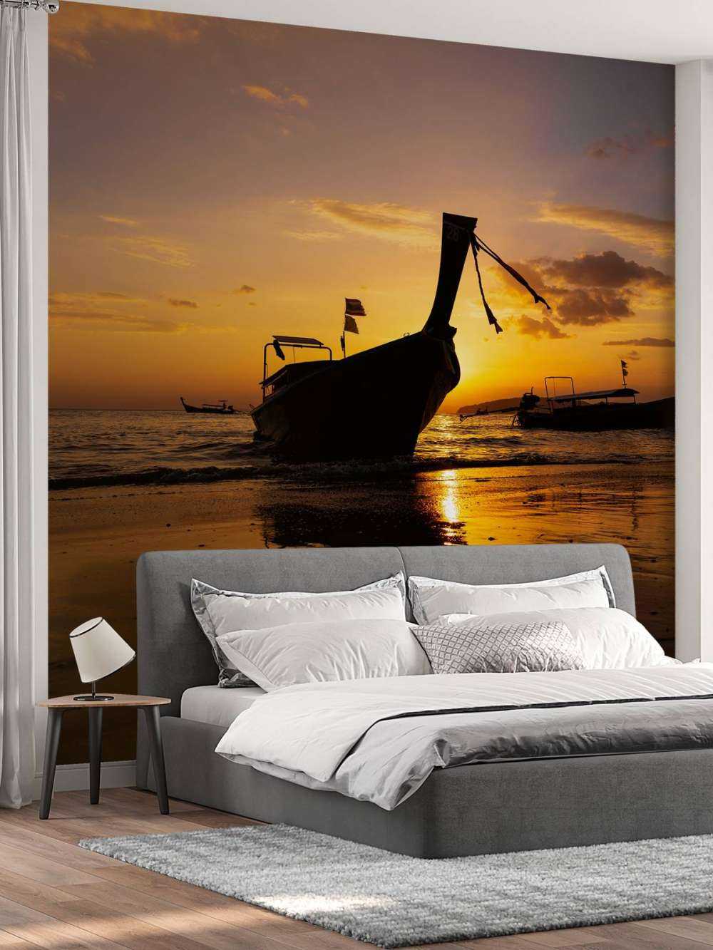 Barca tradizionale a coda lunga