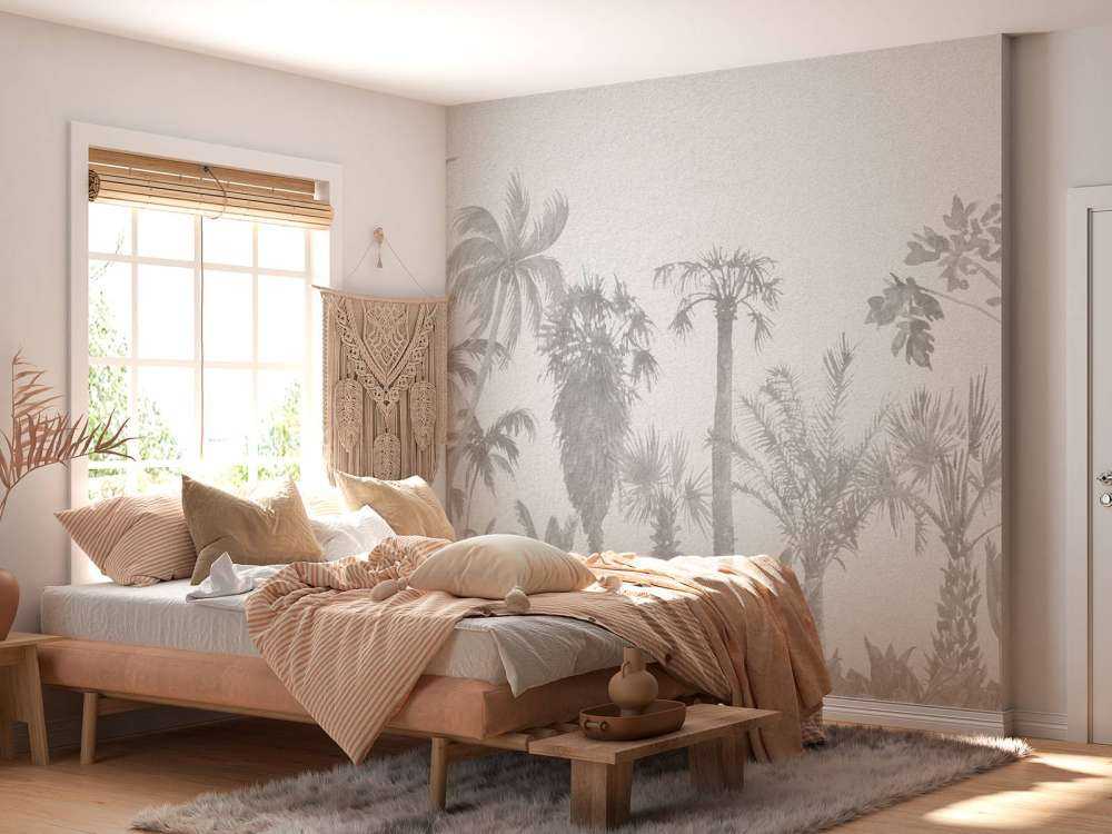 Giungla in tonalità di grigio