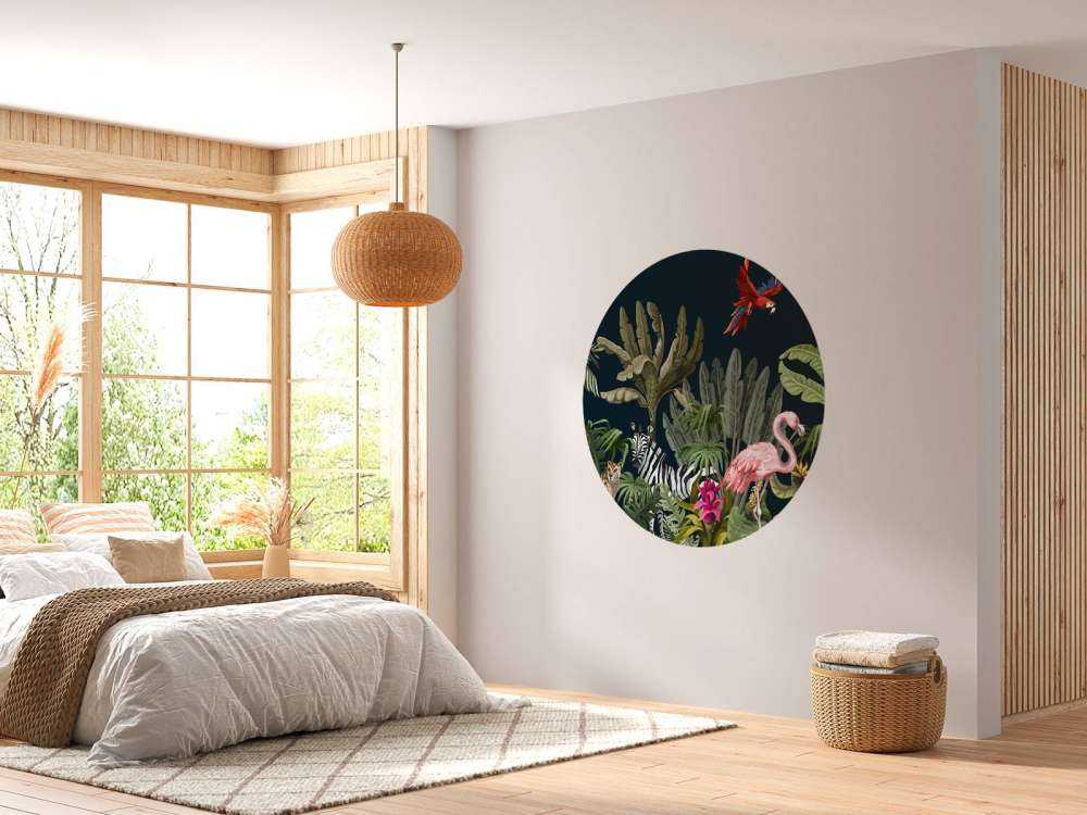 Animali della giungla colorati