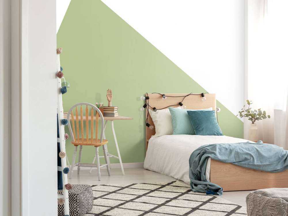 Triangolo, verde chiaro