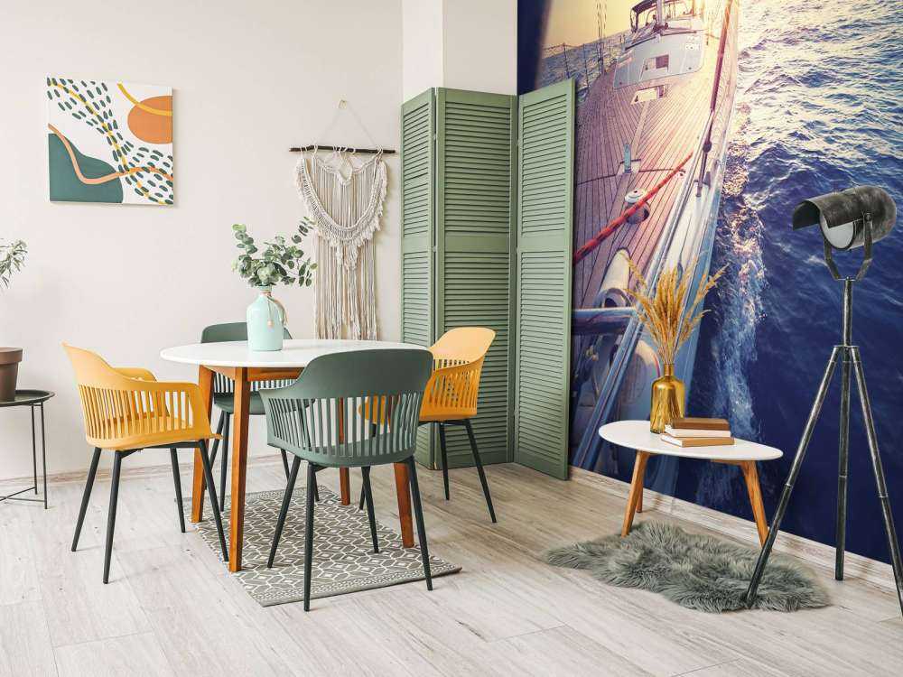 Barca a vela di prua