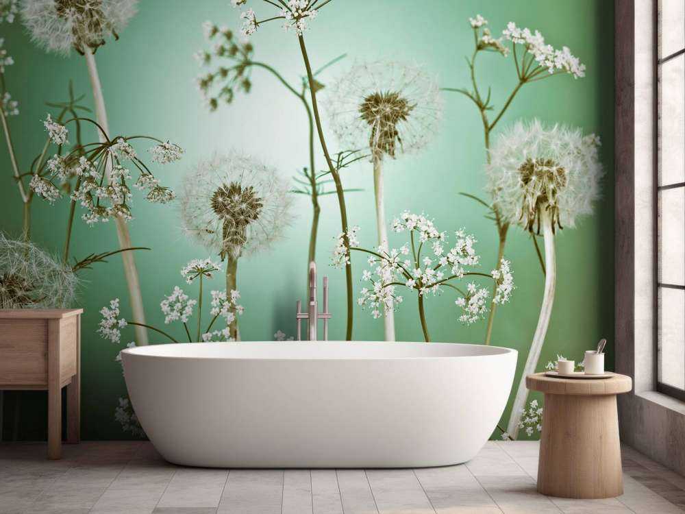 Fantasia del prato verde