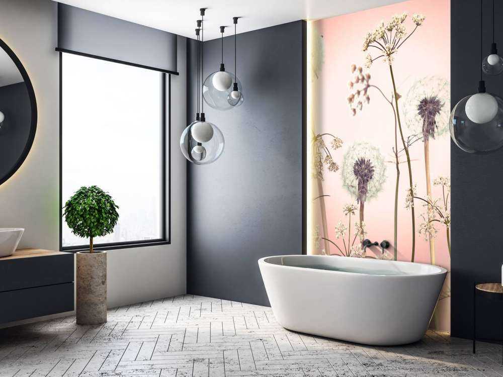 Fantasia del prato rosa