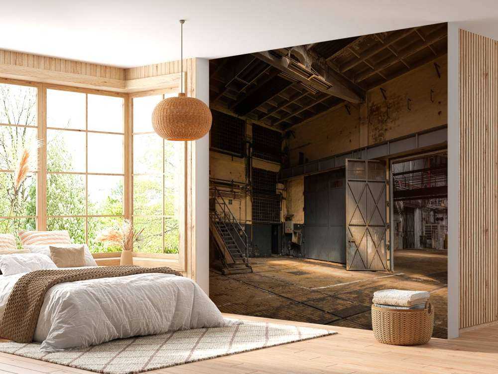 Vecchia fabbrica abbandonata