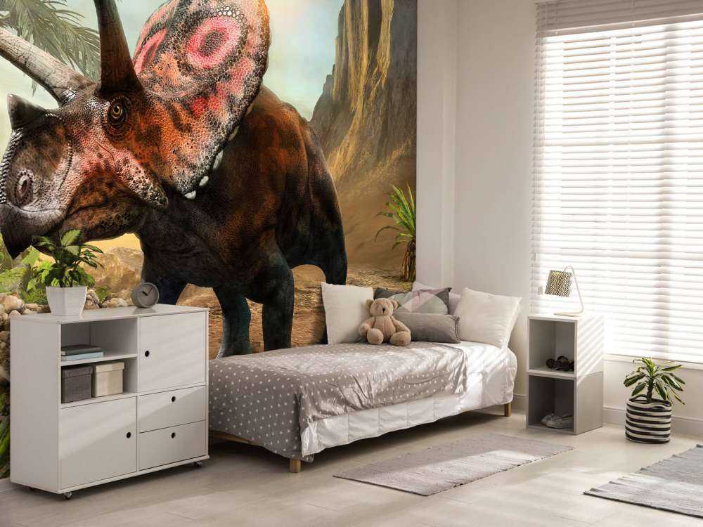 Torosaurus nella foresta