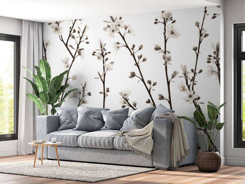 Rami di ciliegio in fiore