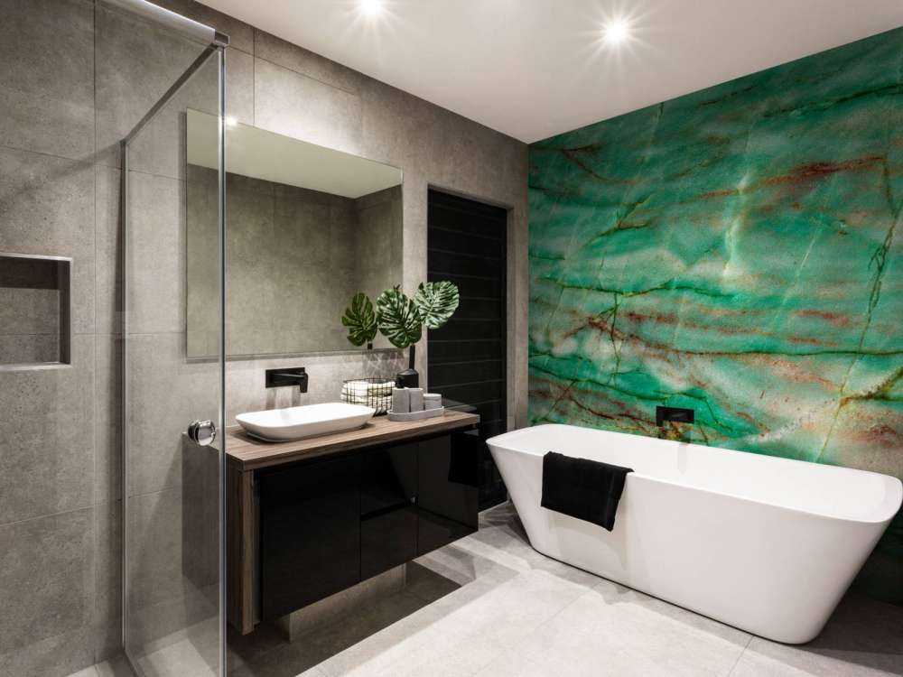 Marmo a strisce verdi