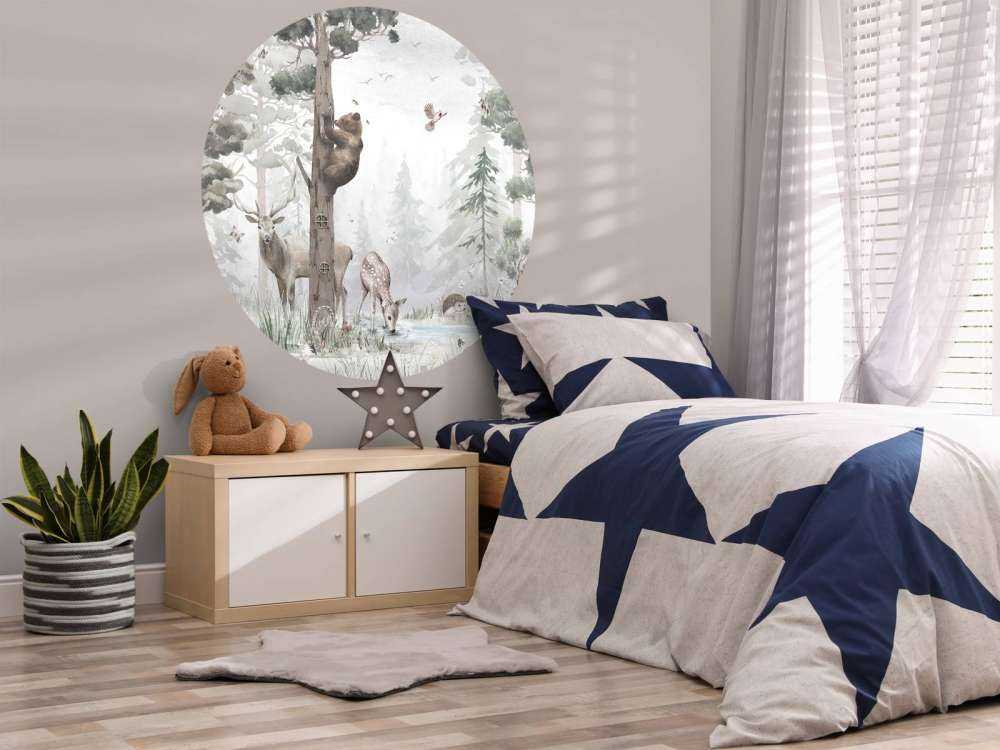 Fauna selvatica nel mezzo della foresta