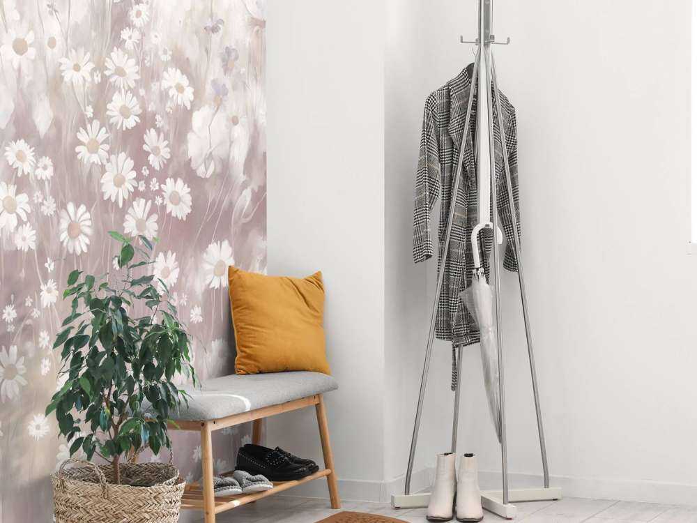 Verde Lussureggiante dell'Estate Rosa Smorzato