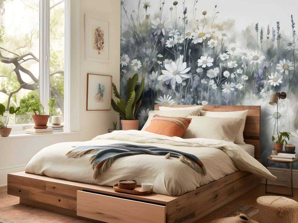 Campo di Margherite Silenziose Verde