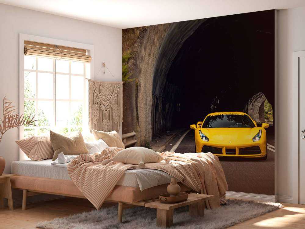 Ferrari 488 GTB su strada di montagna