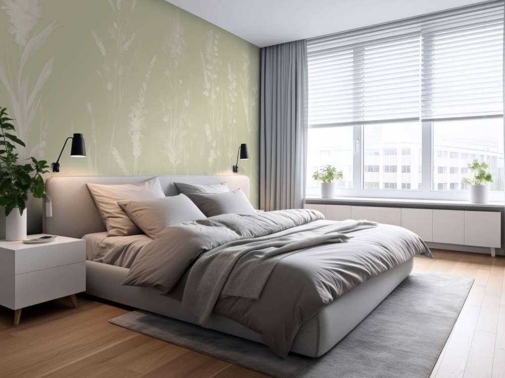 Lavanda Glade Seamless Verde Salvia