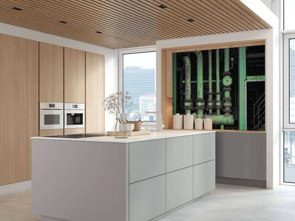 Vecchi tubi verdi colorati